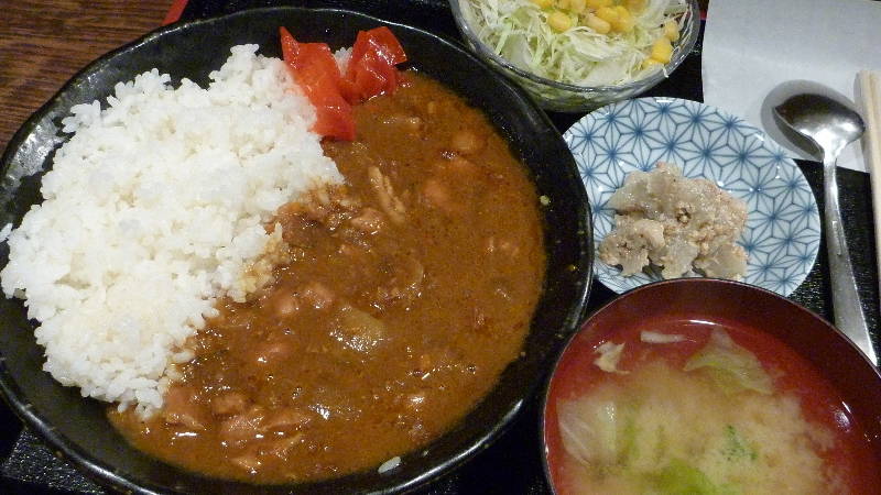 チキンカレー定食