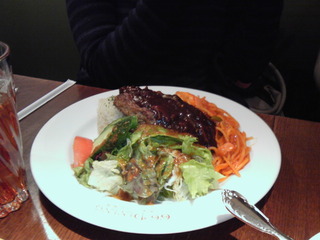 ハンバーグのトルコライス