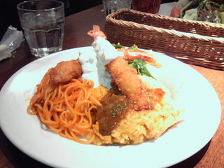 海老フライのトルコライス