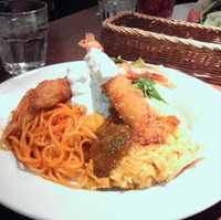 海老フライのトルコライス