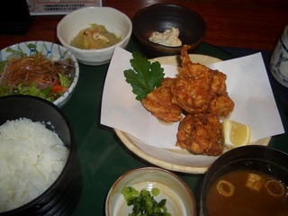からあげ定食