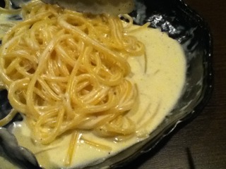 四種のチーズのパスタ