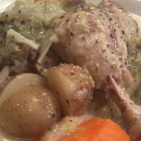 骨付チキンのポトフ