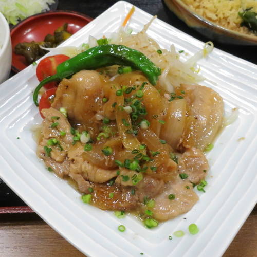 生姜焼き定食