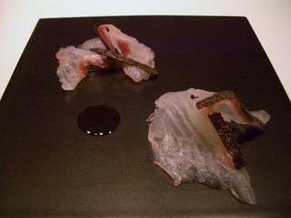 真鯛と黒トリュフのカルパッチョ