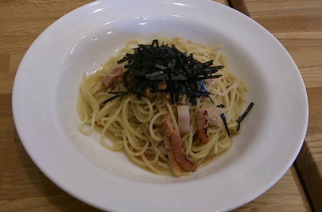 ツナベーコンしょうゆ味