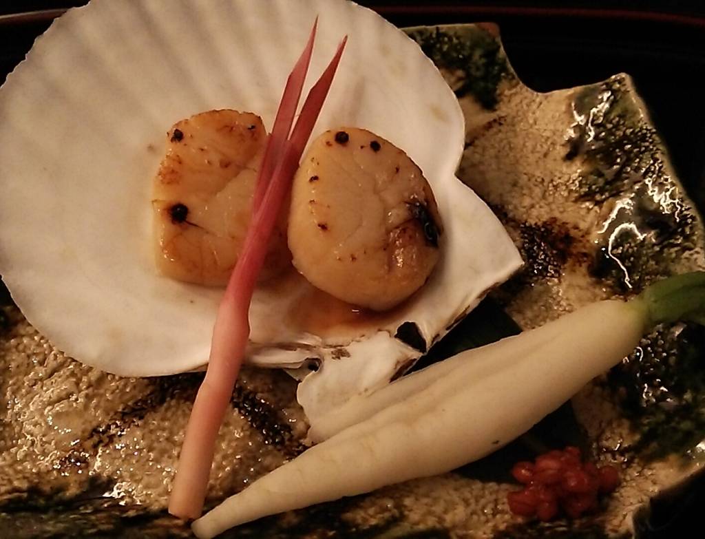 ほたての炙り焼き