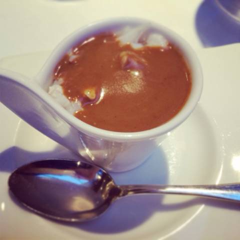 毛ガニのロワイヤルスープ