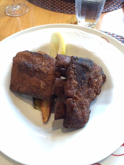 イベリコ豚のスペアリブ