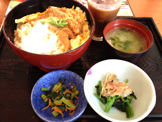 かつ丼定食