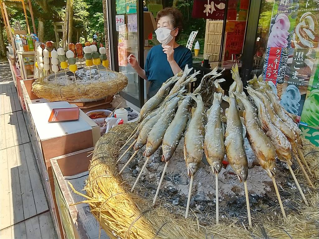 鮎の塩焼き