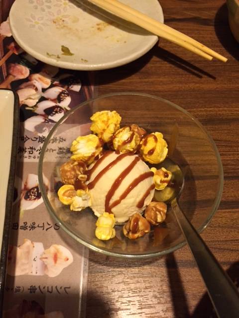 ポップコーンアイス