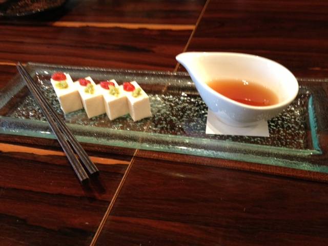 クリームチーズの豆腐仕立て