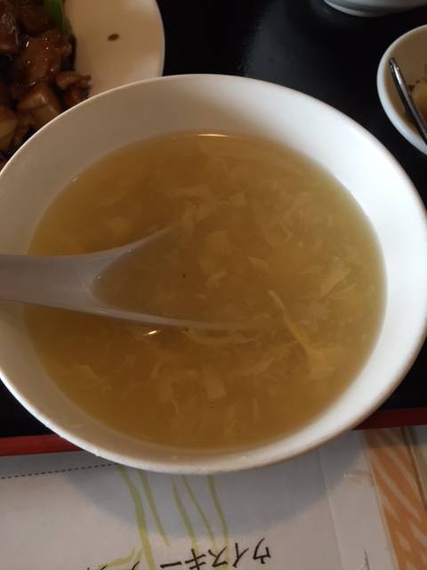 玉子入りコーンスープ