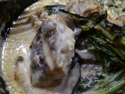 白身魚のボンファム風