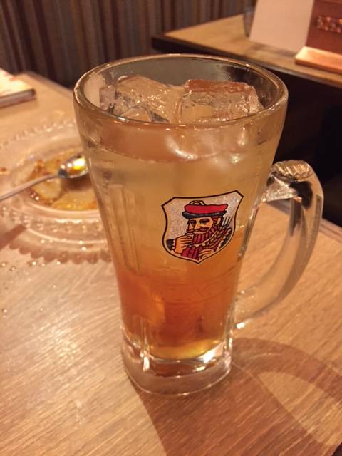 自家製ジンジャーエールでハイボール