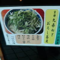 京都九条ねぎおろし蕎麦