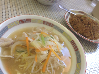 チャンポン　チャーハン