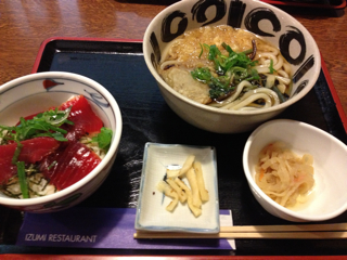 讃岐うどん定食
