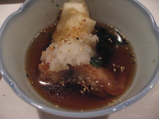 さばとおもちの揚げ出し