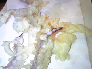 イかげそ天ぷら