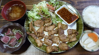 和豚カルビ焼肉定食　