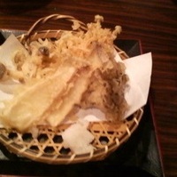 きのこ天麩羅