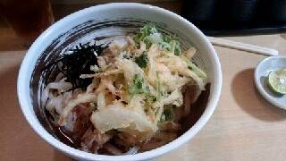 かき揚げうどん