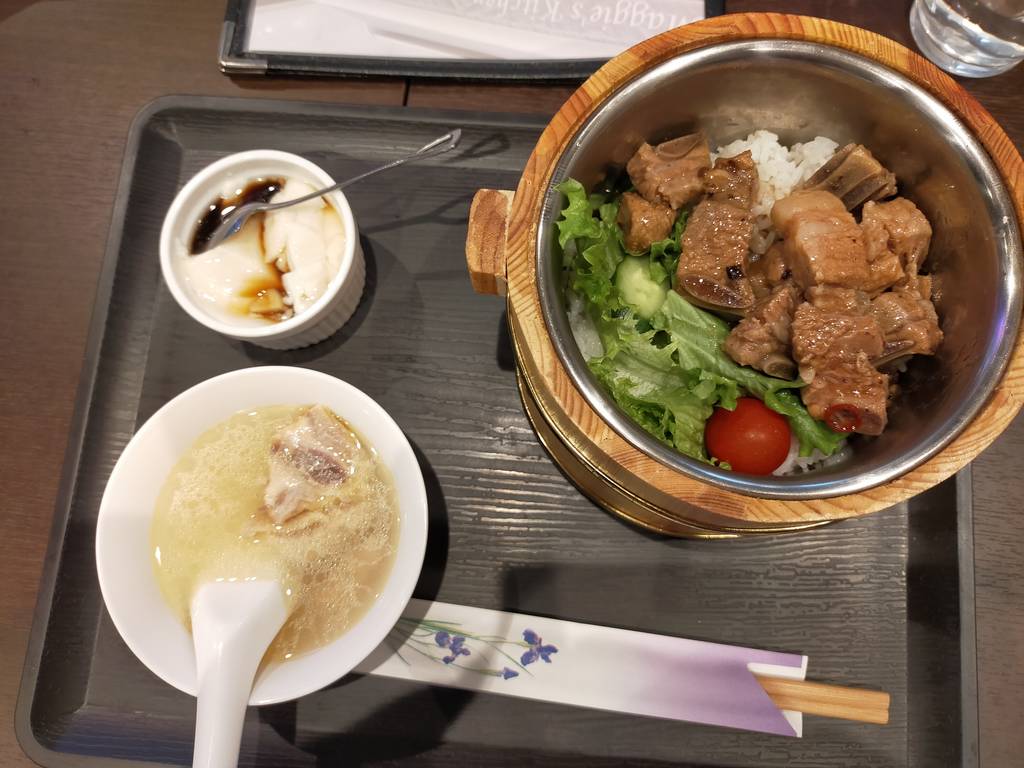 豆鼓スペアリブライスセット