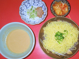 つけ麺　冷　温