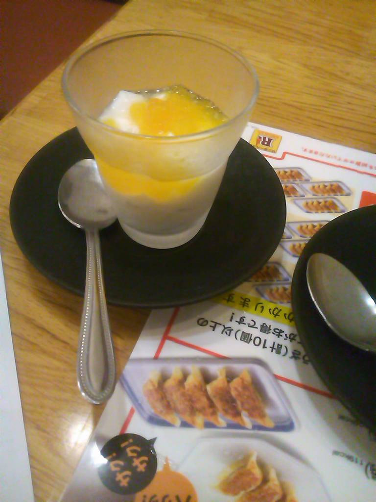 杏仁豆腐（オレンジ）