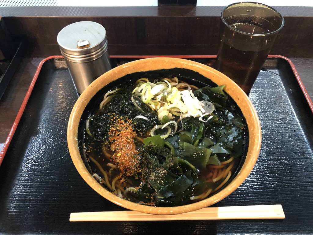 あおさわかめそば