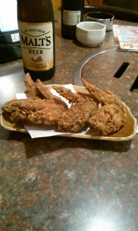 名物　手羽先の唐揚げ