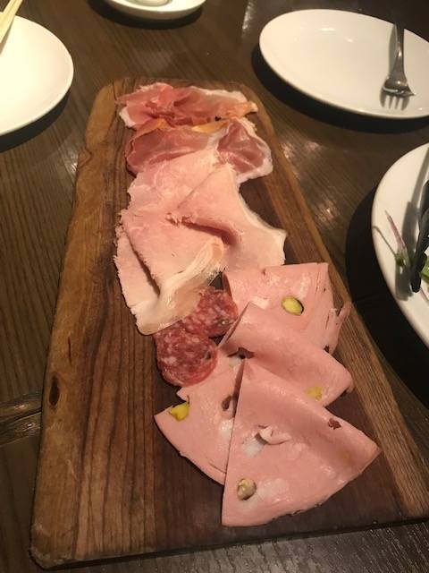 ハム３種の盛り合わせ