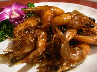 エビの唐揚げ甘酢煮