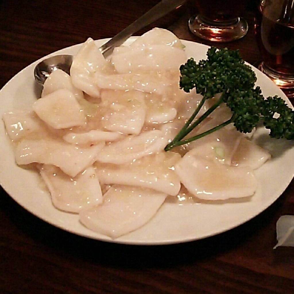 いかのニンニク塩炒め