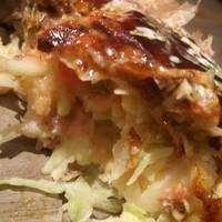 お好み焼き（いか玉）定食