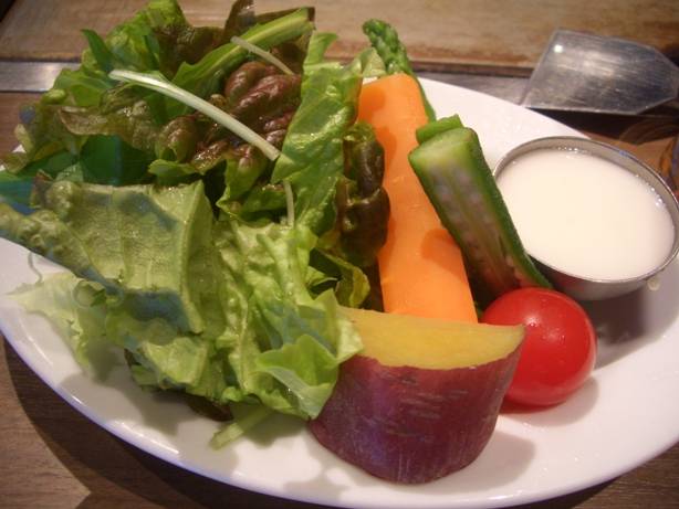 お好み焼き（いか玉）定食