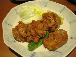 大山地鶏の竜田揚