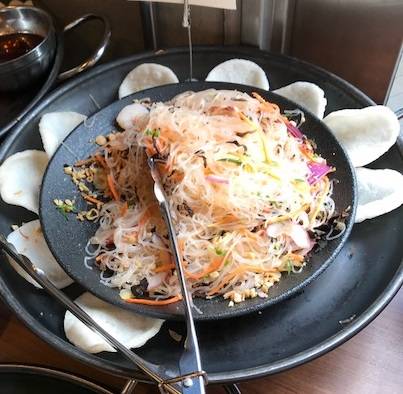 春雨のさっぱりサラダ