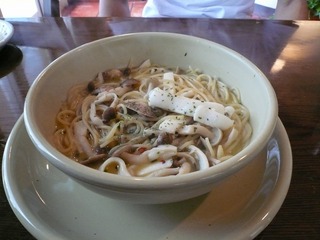 地中海風海の幸入りスパゲティ