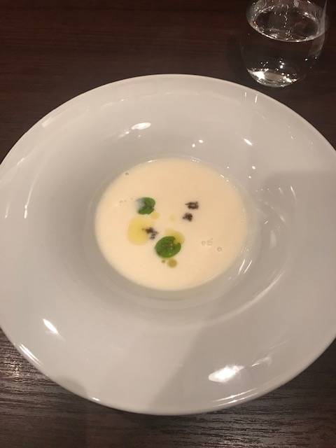 野菜の甘さを引き出した冷製ベジタブルポタージュ