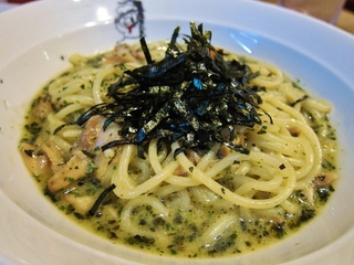 あさりとバジリコ