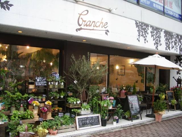 Flower space and Cafe branche