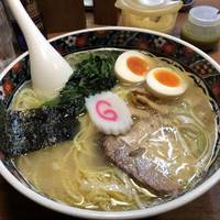 塩そば　味たまごのせ