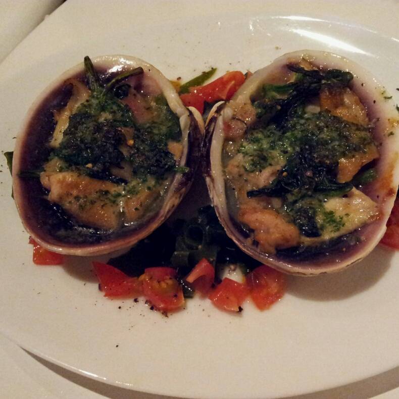 あさりのガーリックソテー