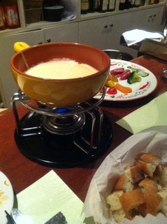 とろーりチーズフォンデュ