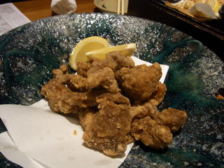 豚の唐揚げ　カレー風味