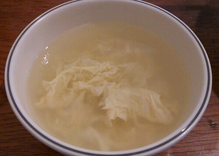 冷麺＋たまごスープ