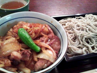 イベリコ丼そば膳